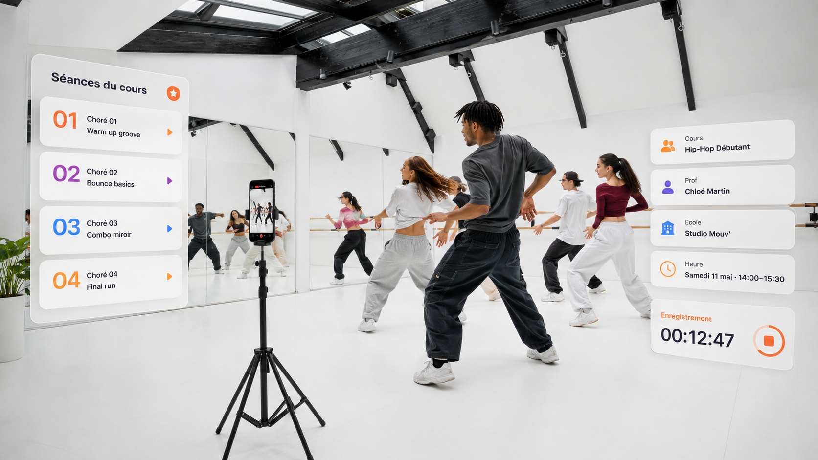 Cours de danse sur DANC·R