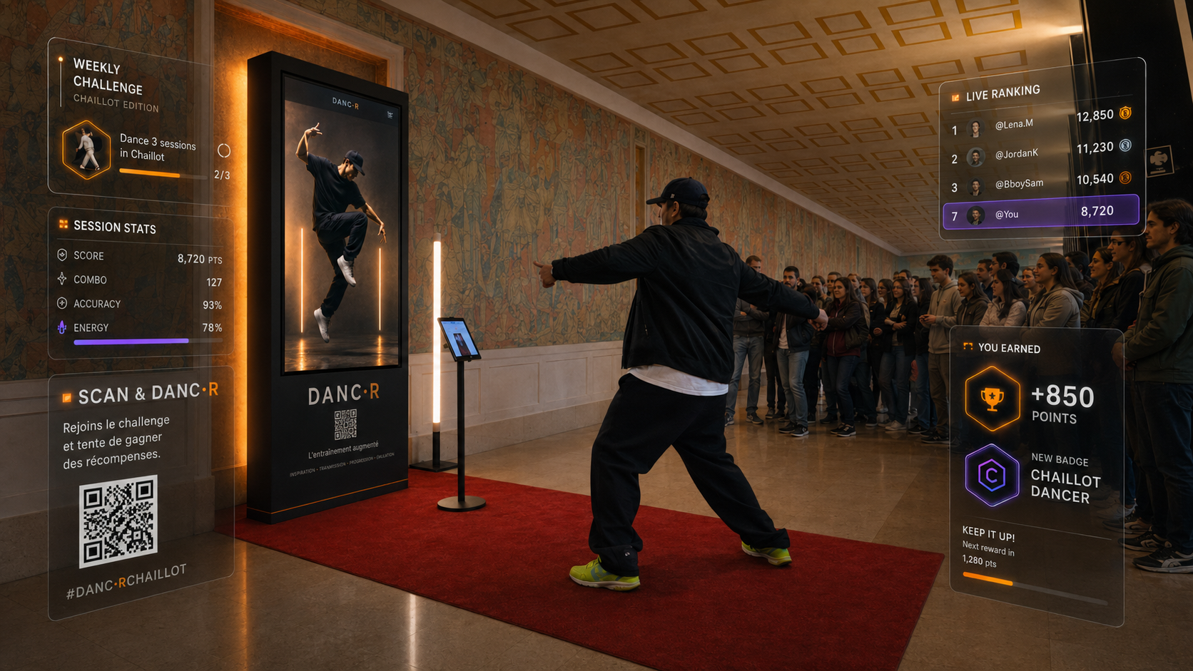 DANC·R évènementiel, marques et labels