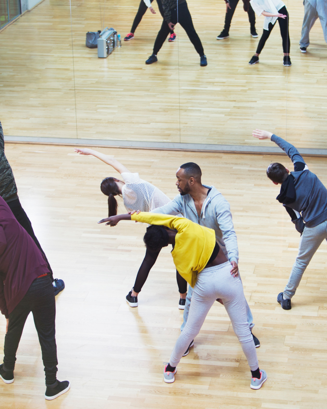 Professeur de danse publiant sa chorégraphie sur DANC·R